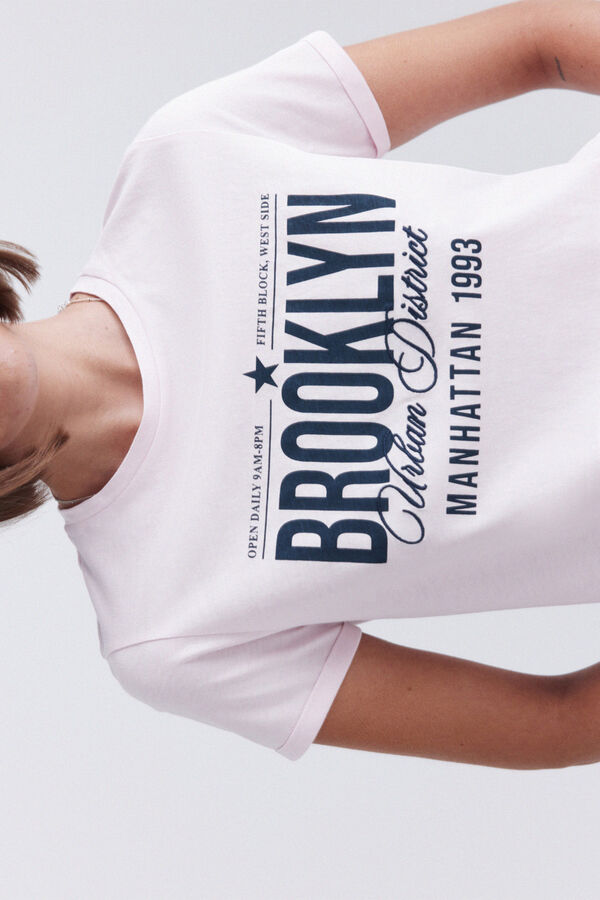 Springfield Brooklyn short sleeve T-shirt pink