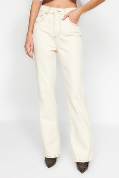 Trendyol Vaqueros rectos de pernera ancha