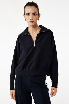 Koton Sweatshirt com fecho-&eacute;clair