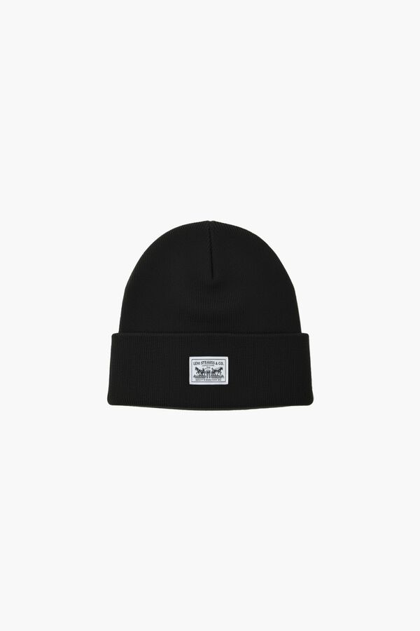 Levi's Logo knit beanie black