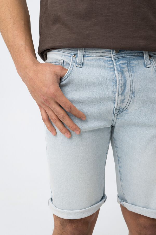 Tiffosi Bermuda slim azul