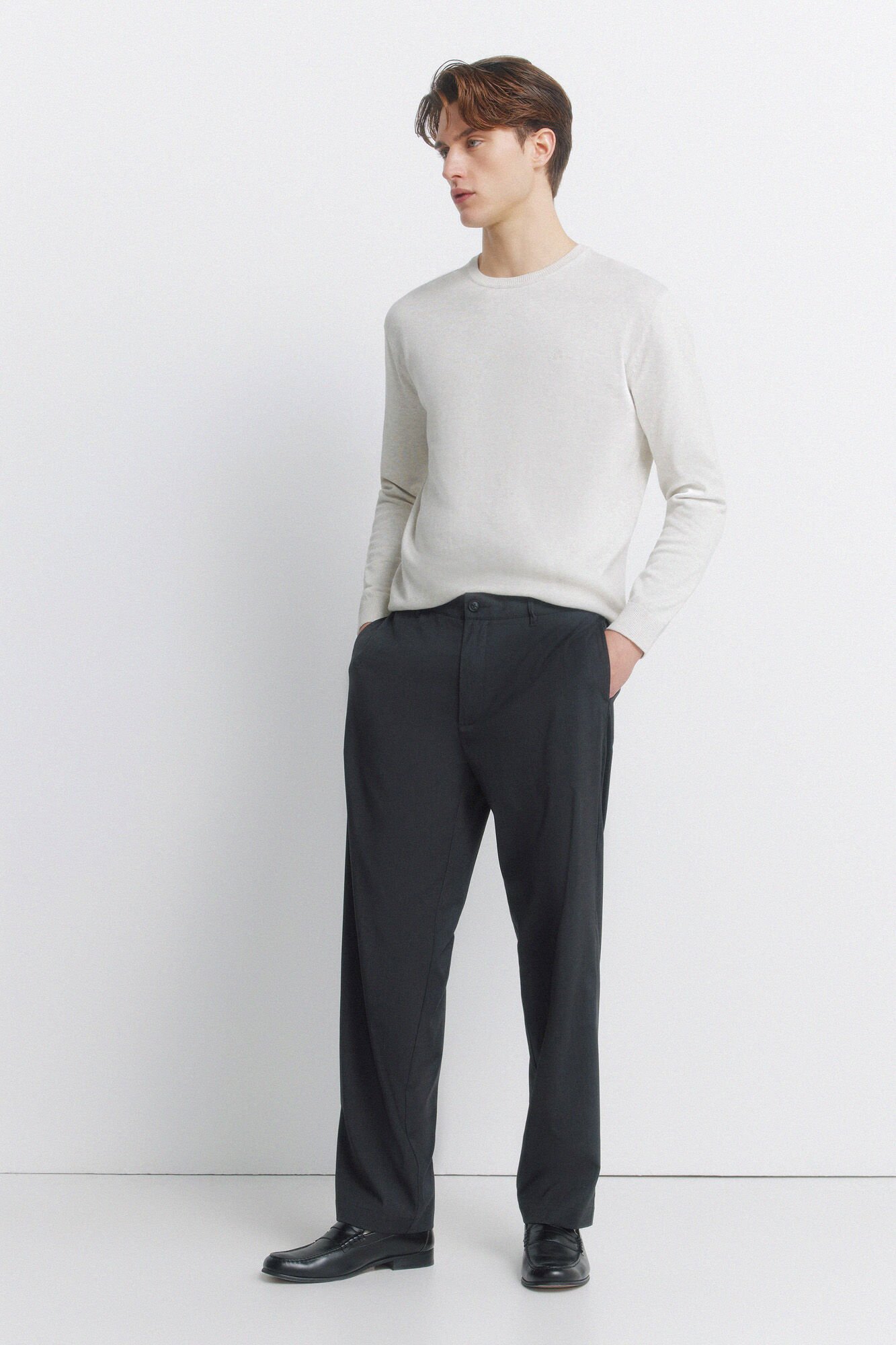 Springfield Straight relaxed fit trousers