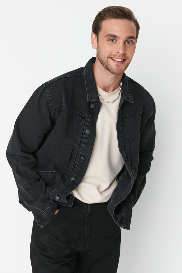 Trendyol Denim jacket grey