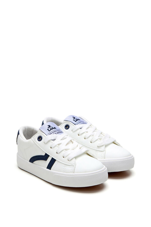 Lois Street tennis sneaker white