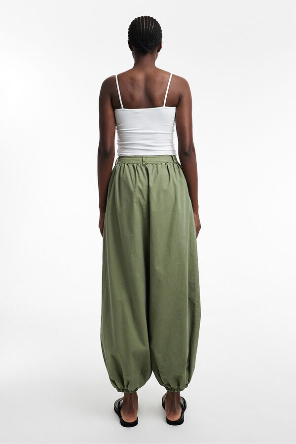 Topshop Balloon fit trousers nude