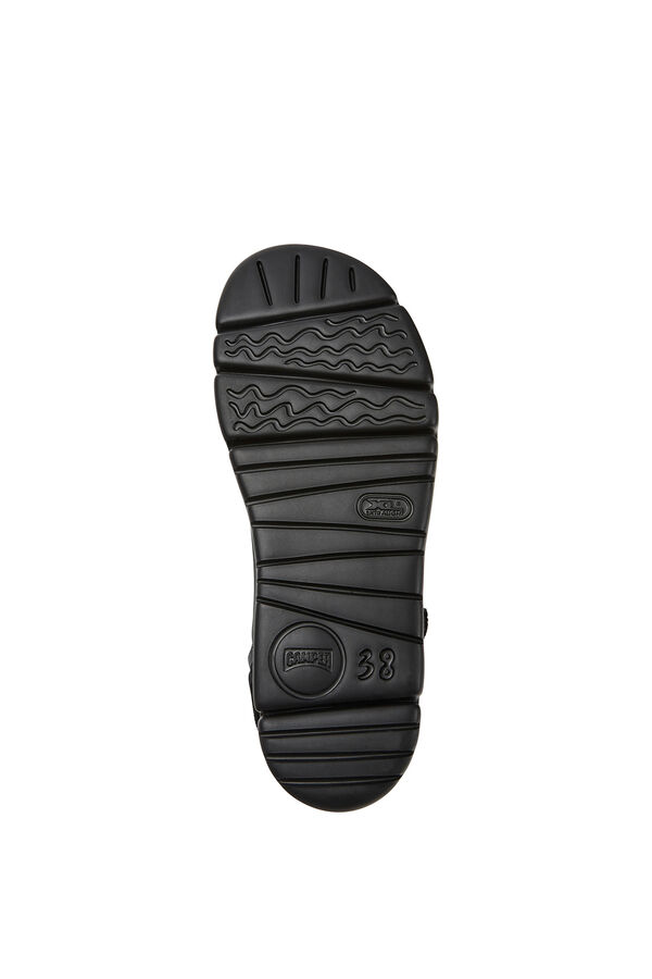 Springfield Sandale Modell „Raupe“. schwarz