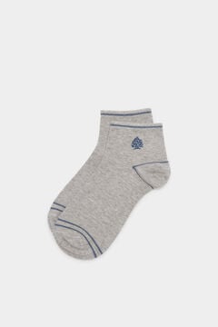 Springfield Cotton ankle socks gray