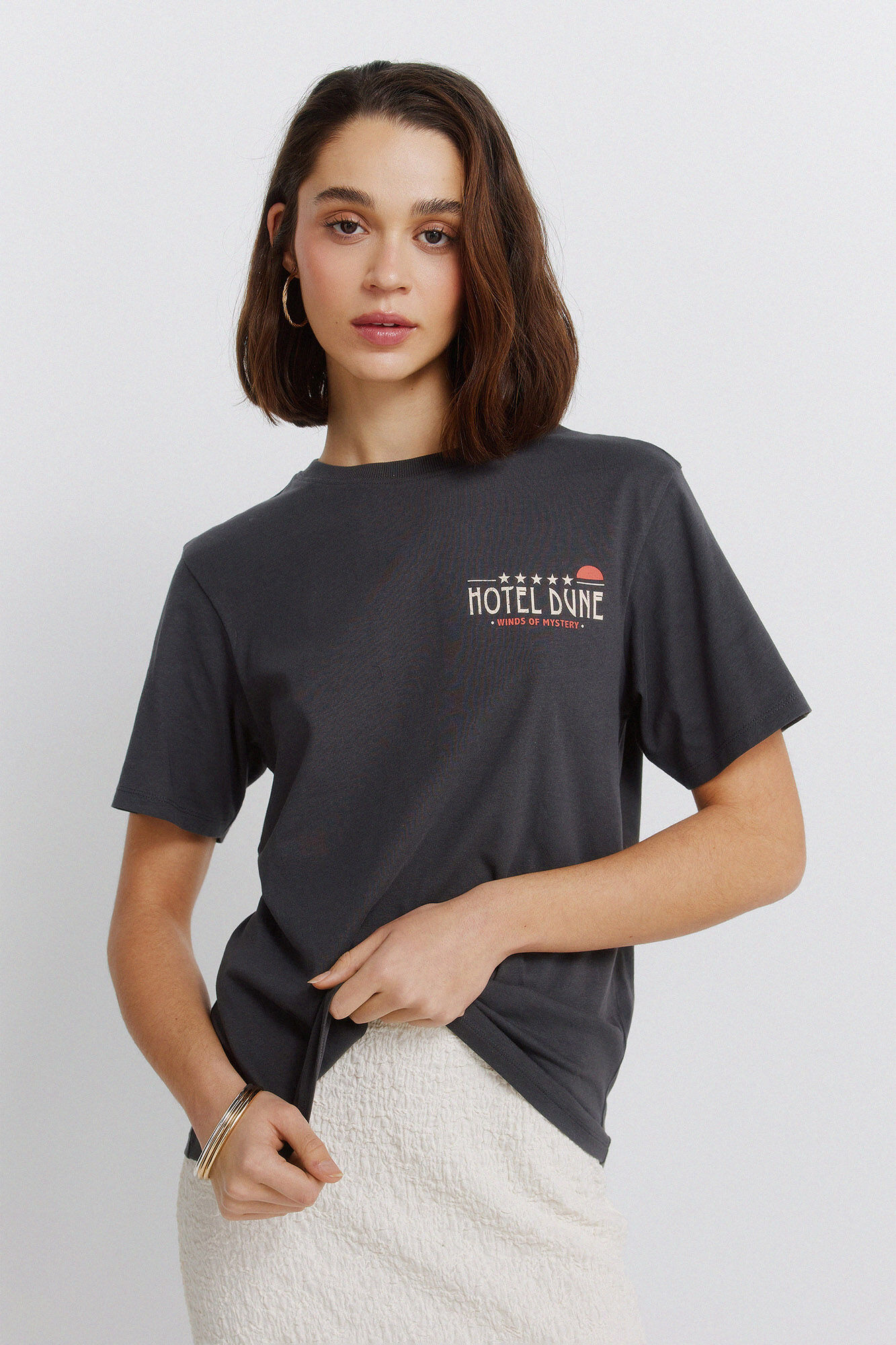 Springfield Camiseta manga corta dibujo