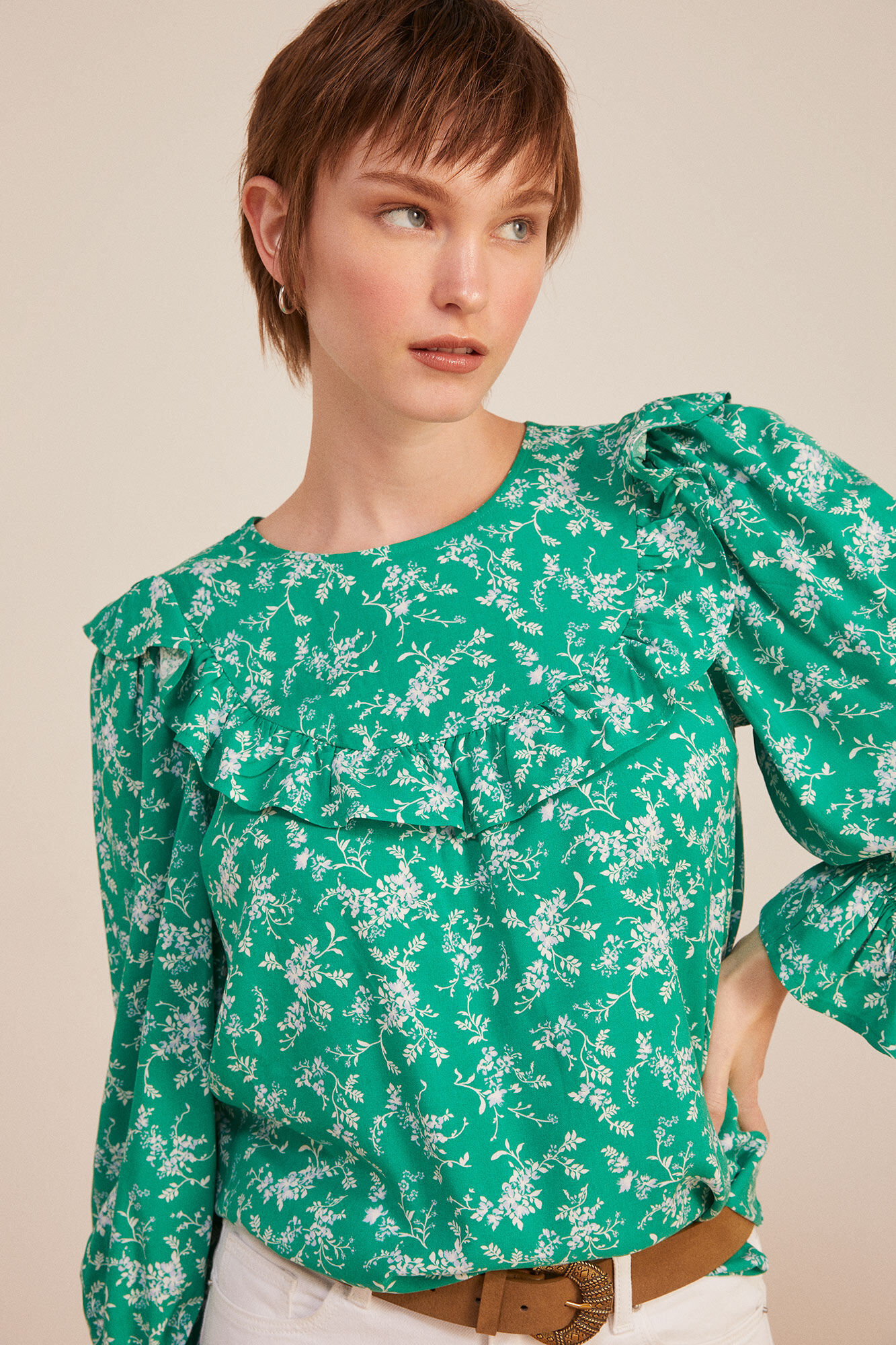 Camisa Vaquera Mujer Camisa De Lino Para Mujer Springfield