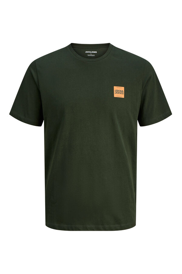 Jack & Jones short sleeve logo T-shirt green