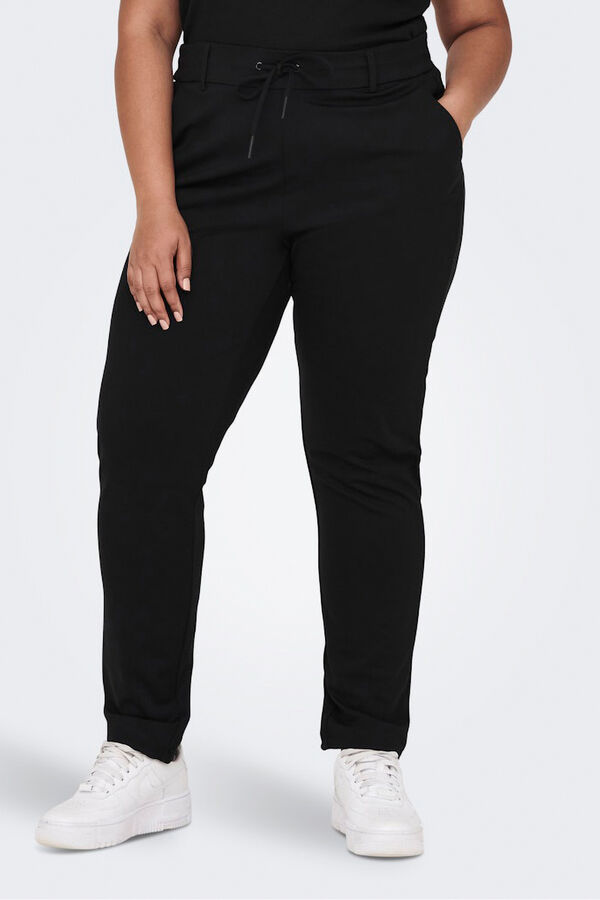 Only Carmakoma Plus size chinos black