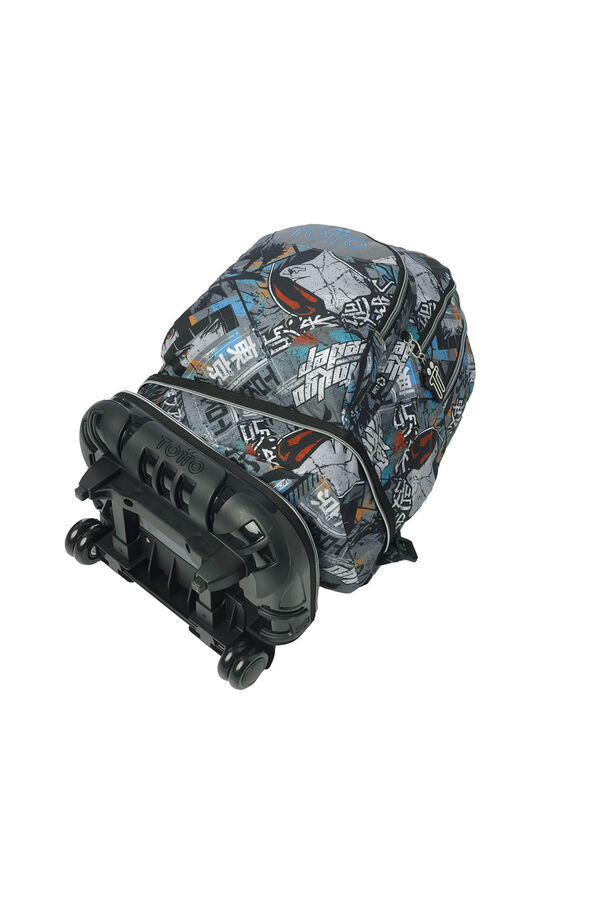 Totto Mochila desmontable Tiza gris