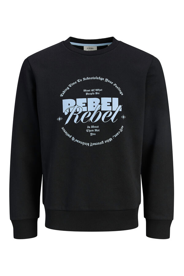 JJ REBEL Sweatshirt mit regular fit Schwarz