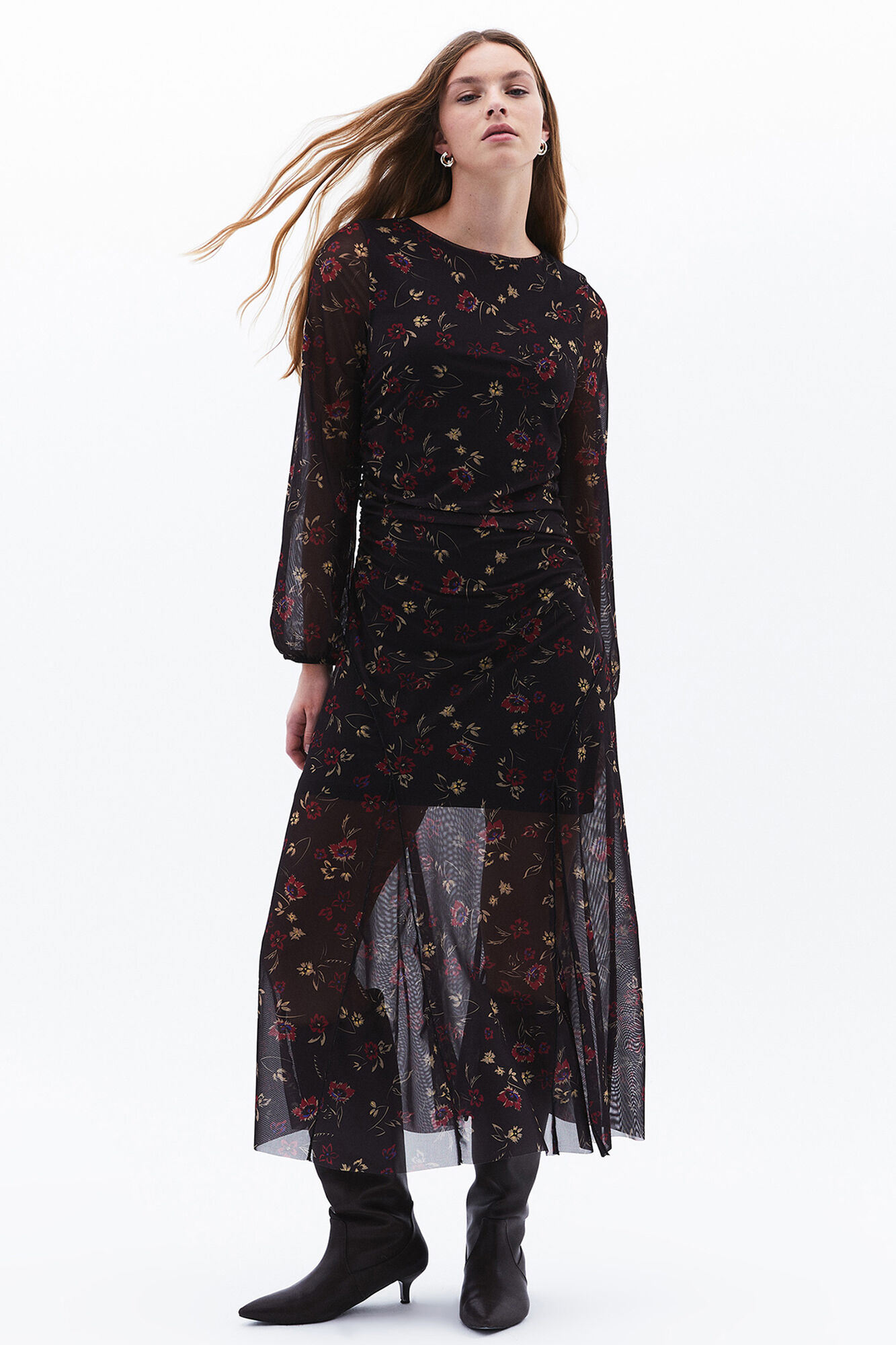 Oxxo Vestido largo estampado