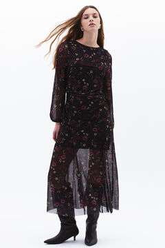 Oxxo Vestido largo estampado