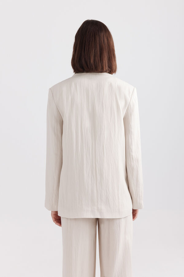 Springfield Tie tailored trousers beige