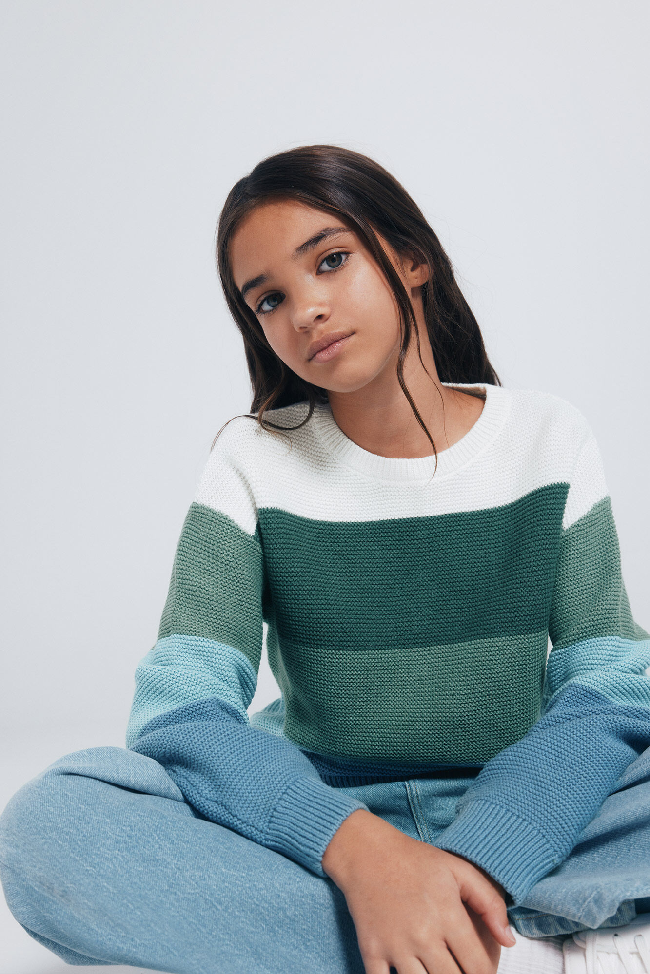 Springfield Kids Camisola &agrave;s riscas para menina