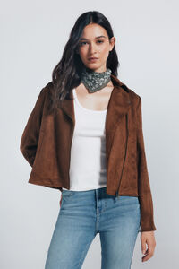 Springfield Suede biker jacket