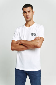 Jack & Jones Camiseta regular fit logo peque&ntilde;o