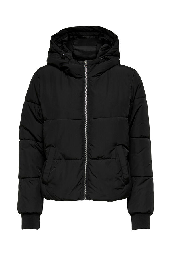 Springfield Short jacket with hood black