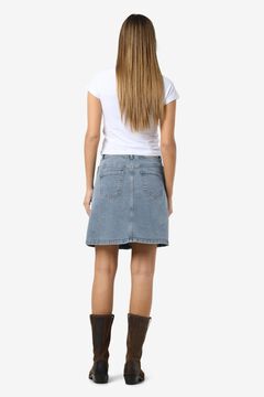 Noisy May Falda corta vaquera con detalle de botones