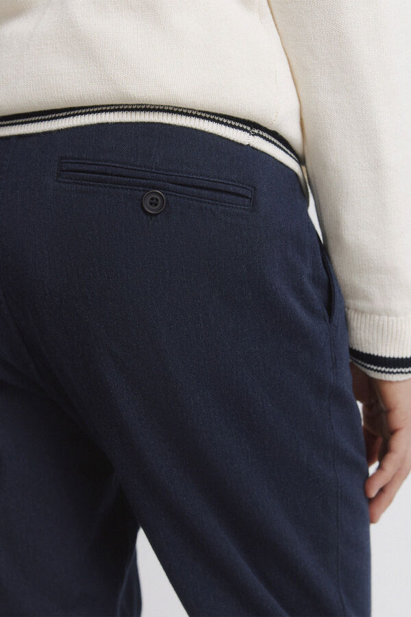 Springfield Comfort fit trouser blue