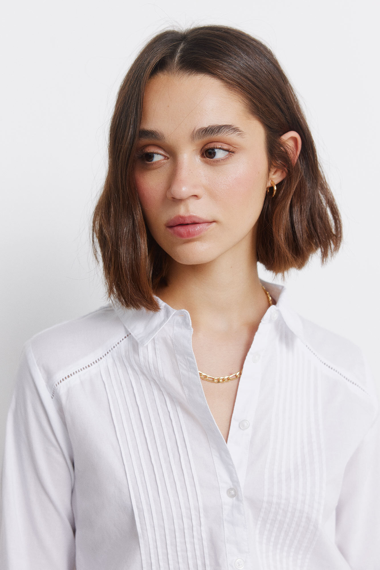 Springfield Pleated long sleeve shirt