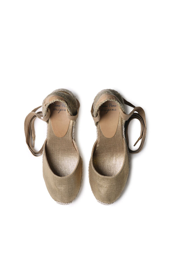 Toni Pons Espadrille wedge with ties printed