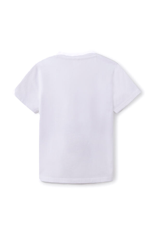 Springfield T-shirt logo Springfield menino branco