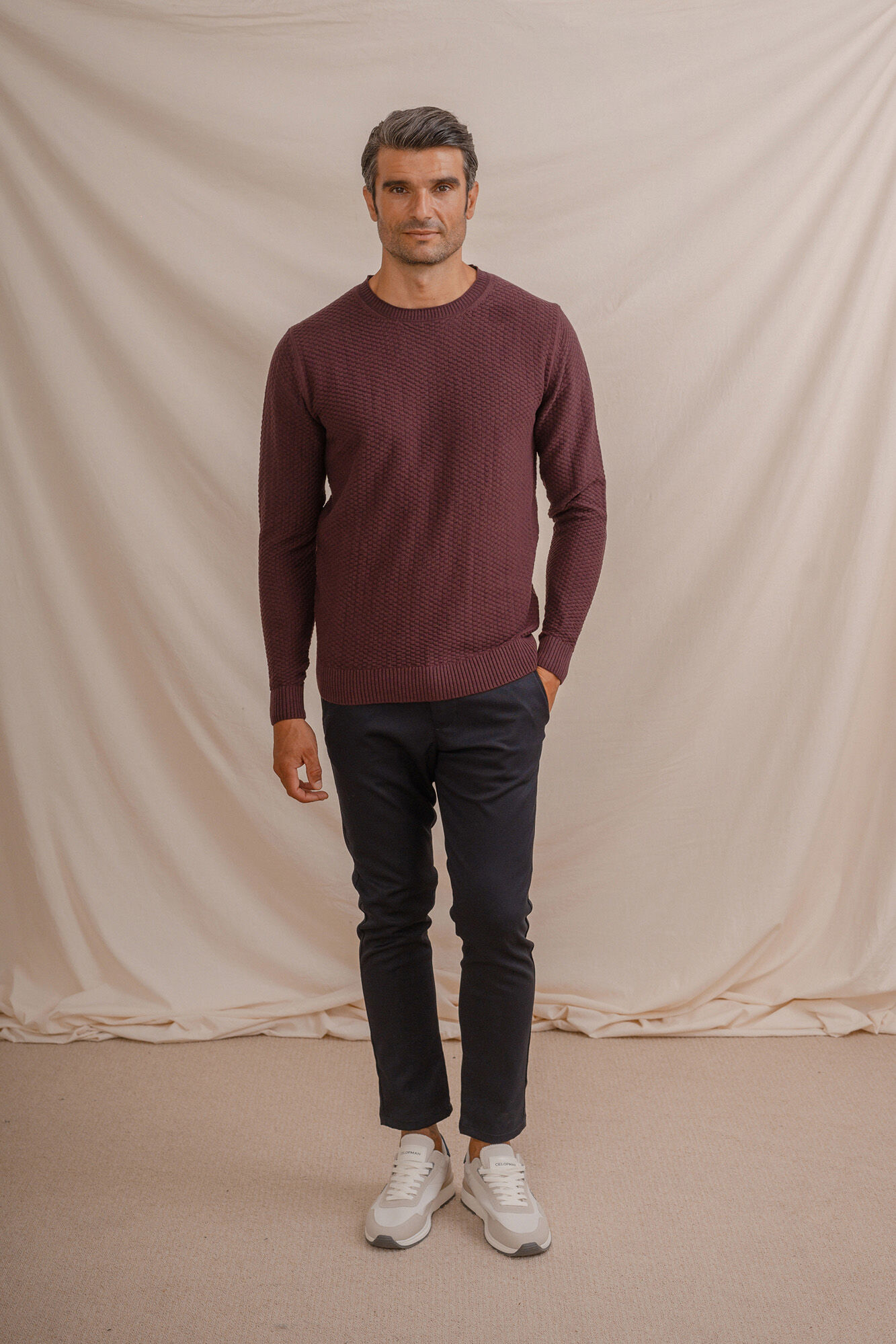 Celopman Jersey Punto Estructura