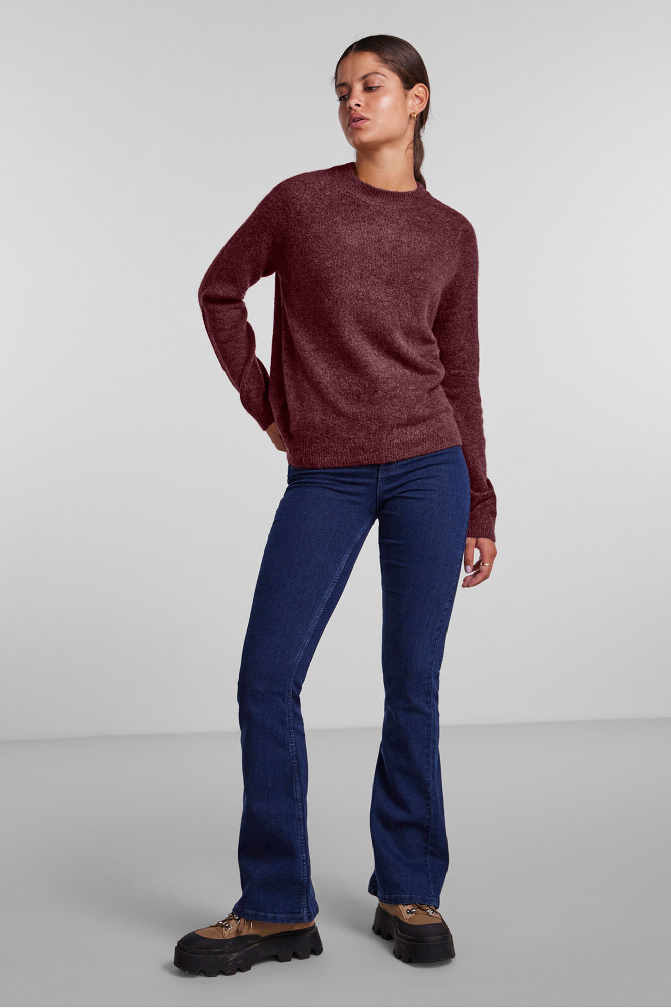 Pieces Jersey textura ligero