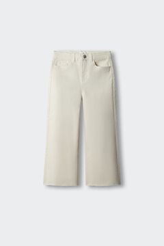 Springfield Kids Osnovne culotte pantalone od kepera za devojčice