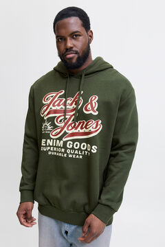 Jack & Jones PLUS Sweatshirt com capuz b&aacute;sica