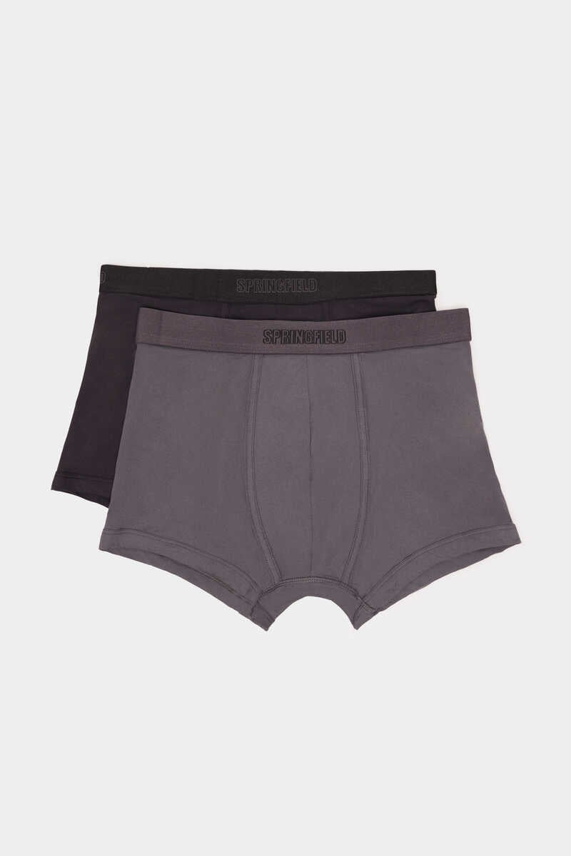 2-pack of essential microfibre boxers, Underwear