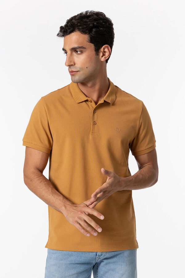 Tiffosi Piqu&eacute; Polo Shirt red