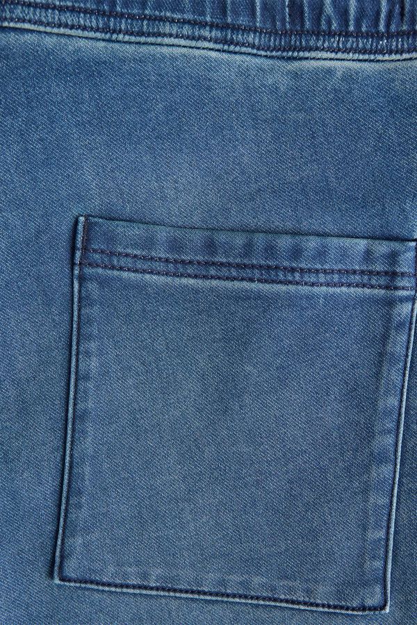 Jack & Jones Cotton regular Bermuda shorts blue