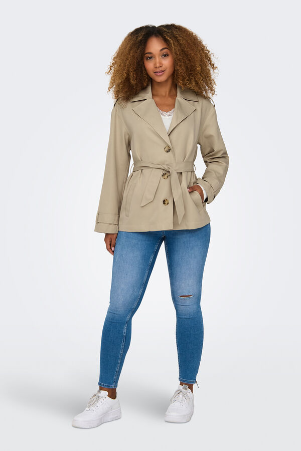 Only Short parka Bež