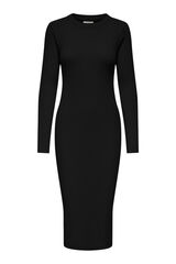 JDY Jersey-Knit midi dress Crna