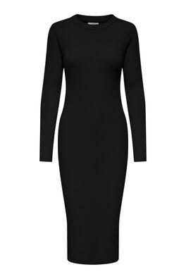 Vestido midi punto