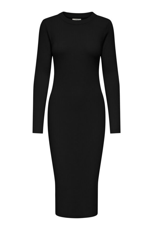JDY Jersey-Knit midi dress Crna