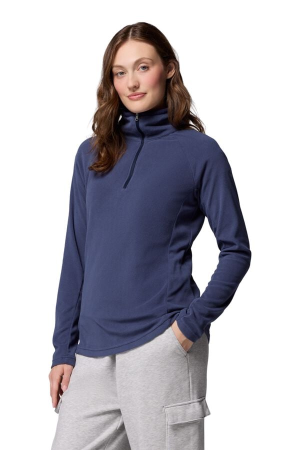 Columbia Half-zip fleece pink