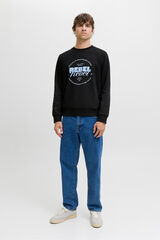 JJ REBEL Sweatshirt mit regular fit Schwarz