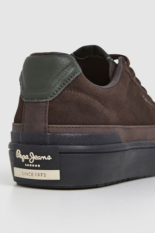 Pepe Jeans Tênis de Camurça cru