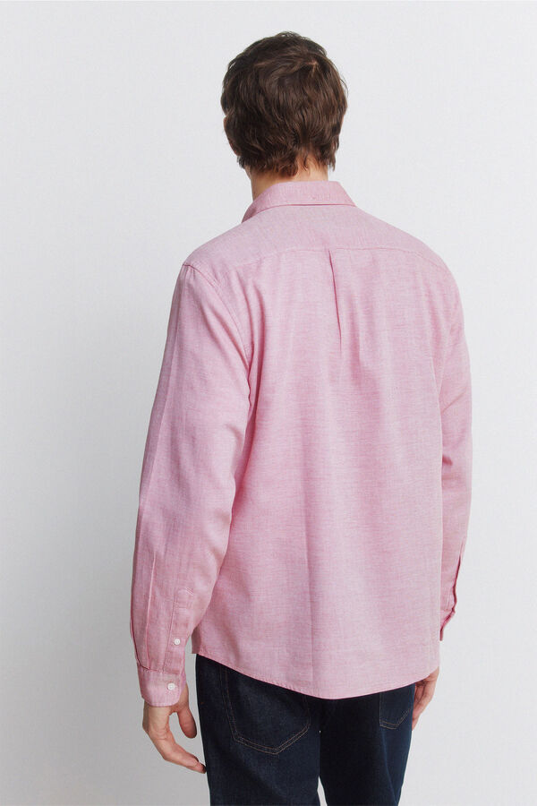 Springfield Chemise structur&eacute;e rouge