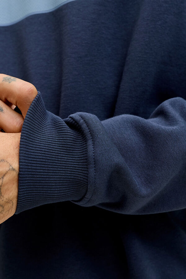 Jack & Jones Basic logo sweatshirt bleu