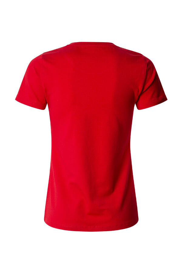 Pepe Jeans New Virginia Ssn Short Sleeve T-Shirt red