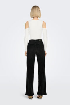 Only Jeans Wide Leg Tiro Alto