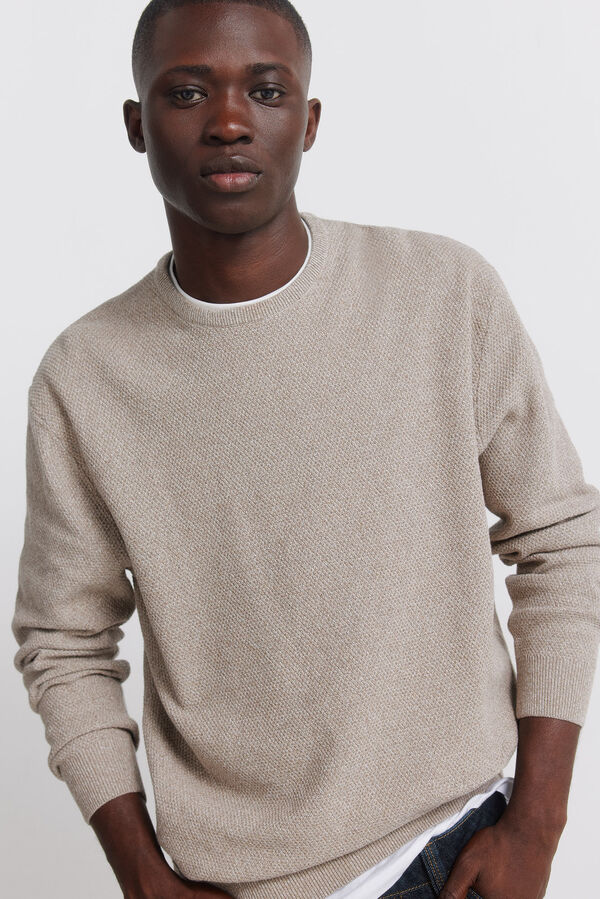 Springfield Double knit jumper nude