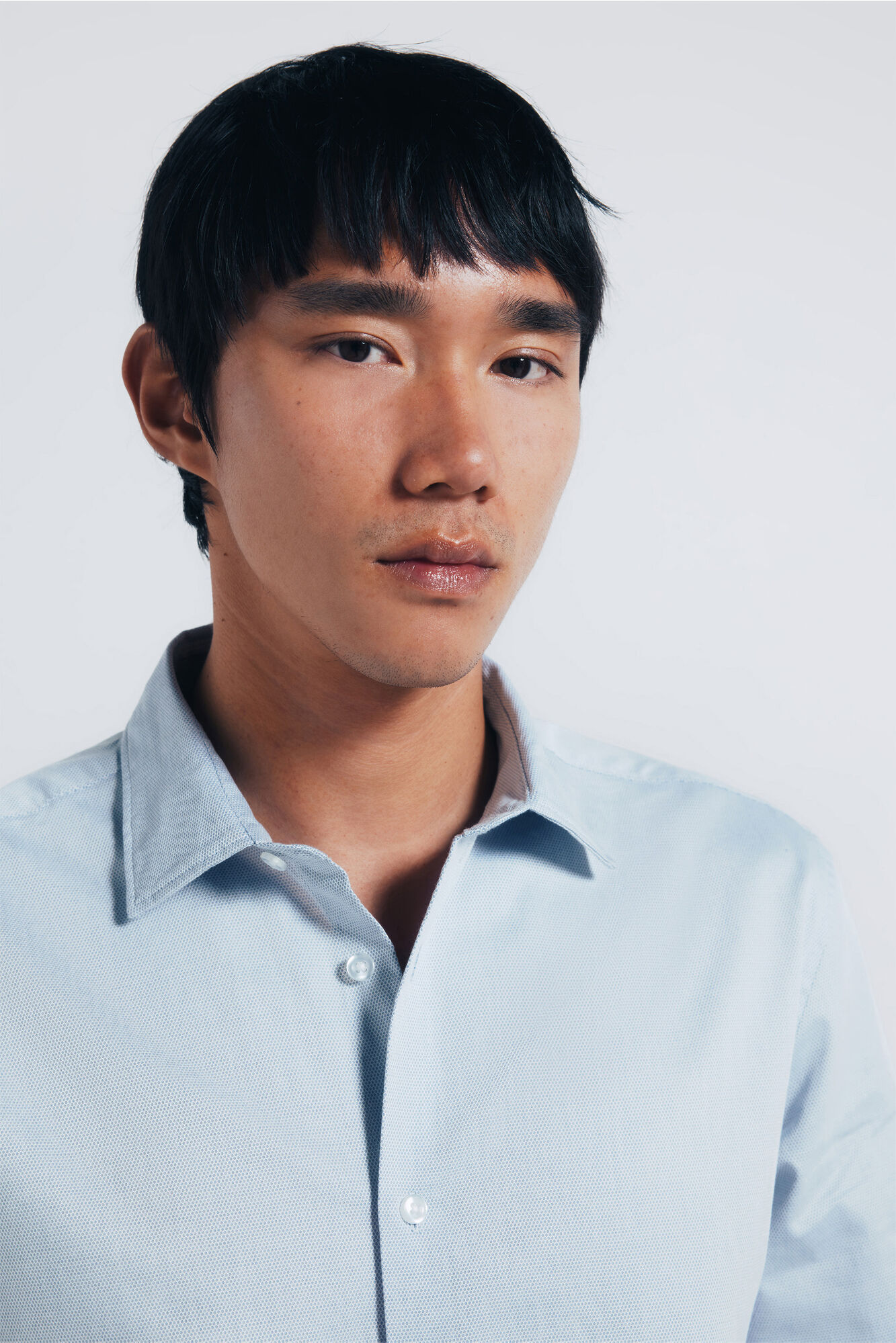 Springfield Easy care structured shirt