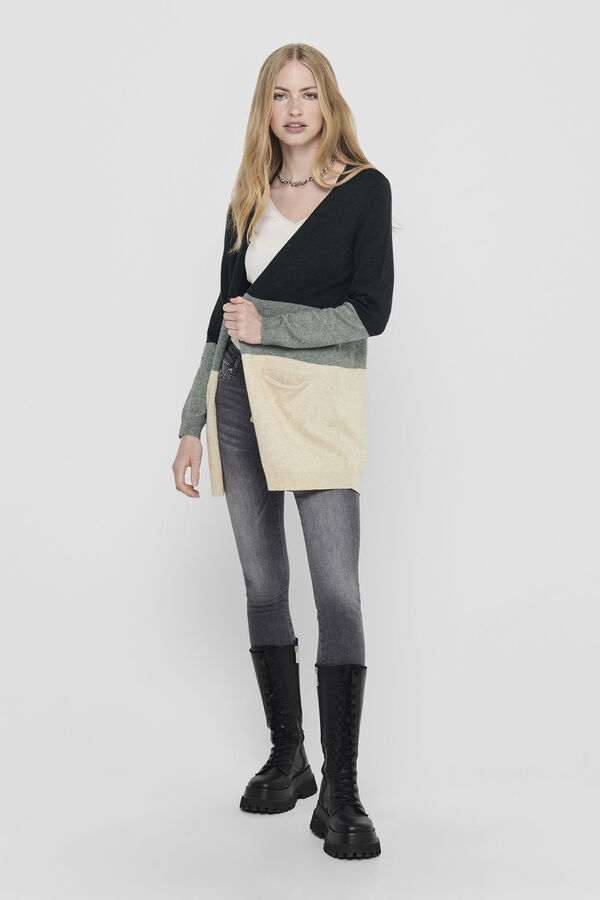 Only Knit cardigan green